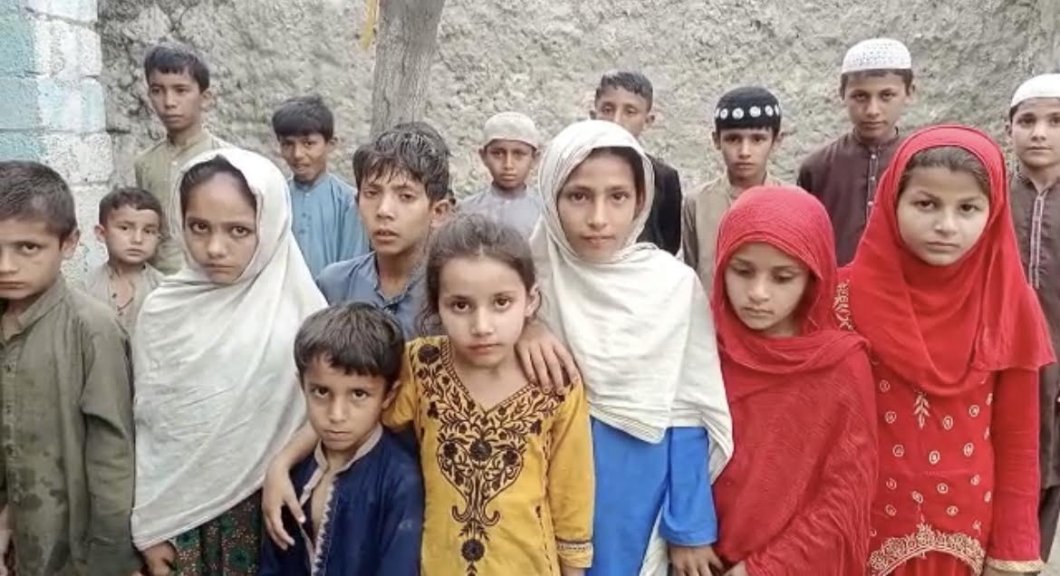 Schoolchildren from orphanage in Khyber Pahktunkhwa's Tribal Region